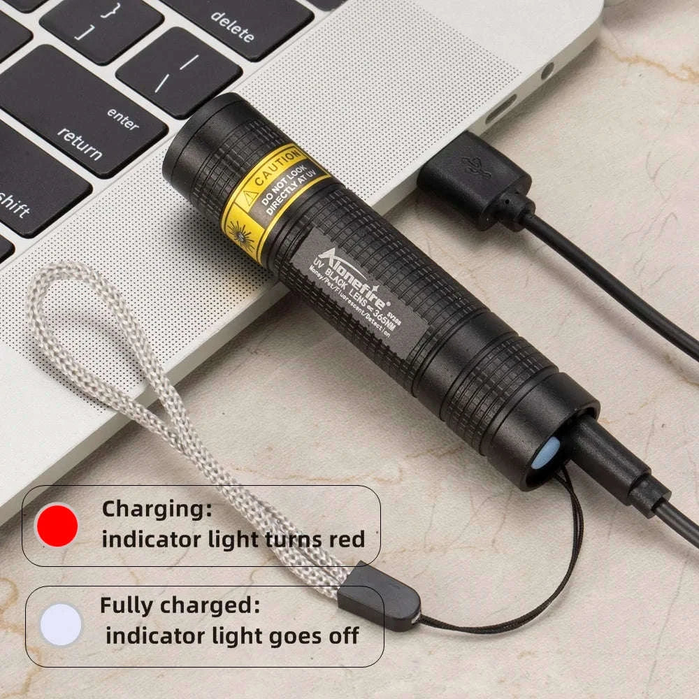 365nm Mini UV Flashlight for Detection and Inspection - Image 6