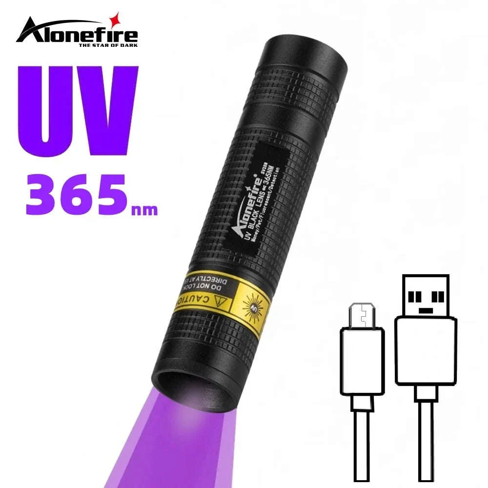 365nm Mini UV Flashlight for Detection and Inspection - Image 8