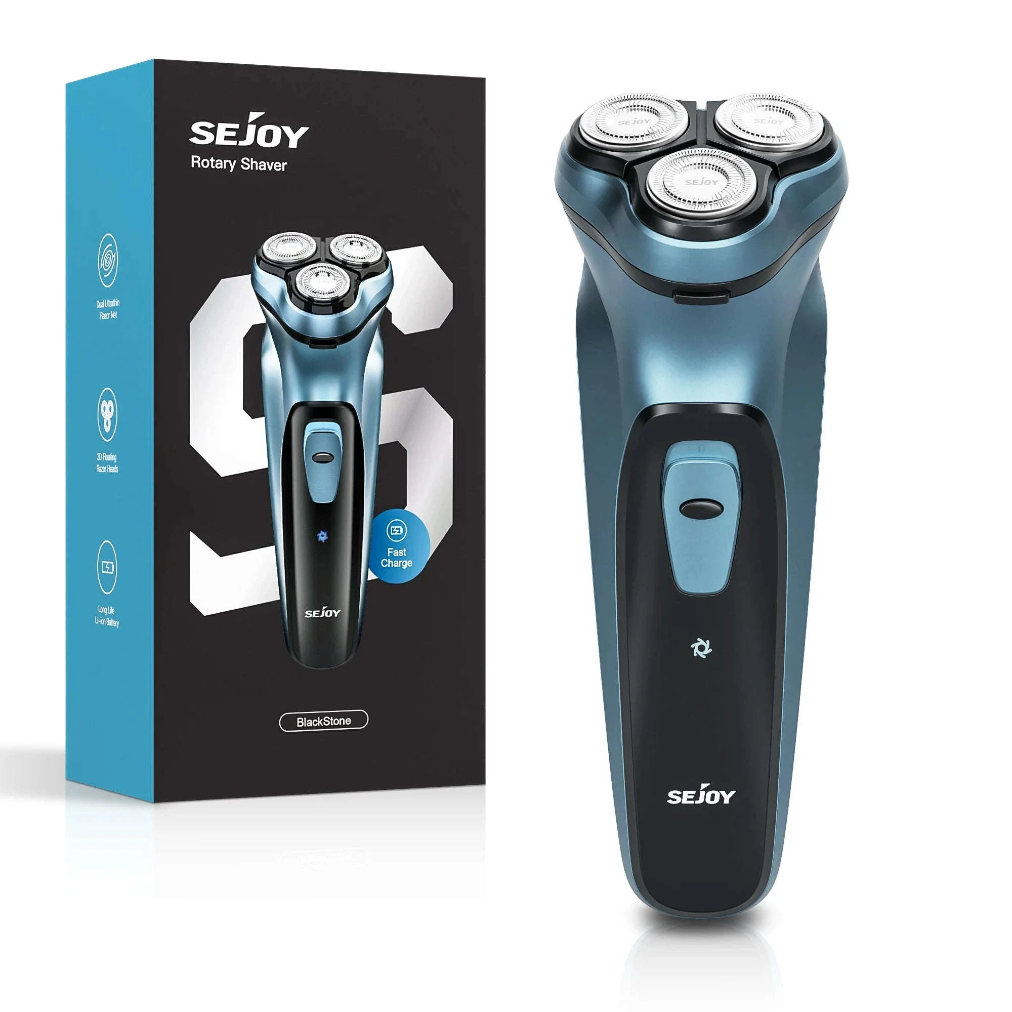 3D Floating Electric Shaver for Men with Trimmer, Rechargeable - Image 7