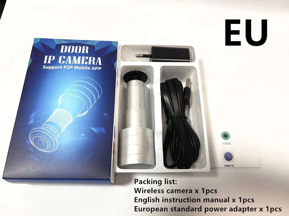 1080P WiFi Peephole Camera Door Viewer with Motion Detection - Image 29