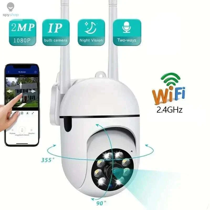 3MP WiFi PTZ Security Camera with Night Vision and Alerts - Image 14