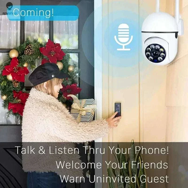 3MP WiFi PTZ Security Camera with Night Vision and Alerts - Image 7