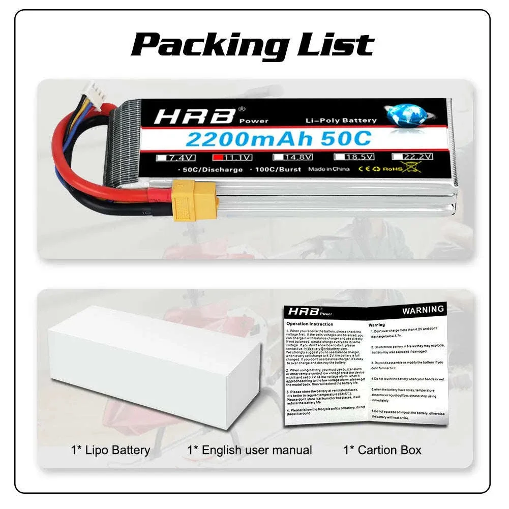 3S 2200mAh LiPo Battery with XT60 Plug for RC Models - Image 6