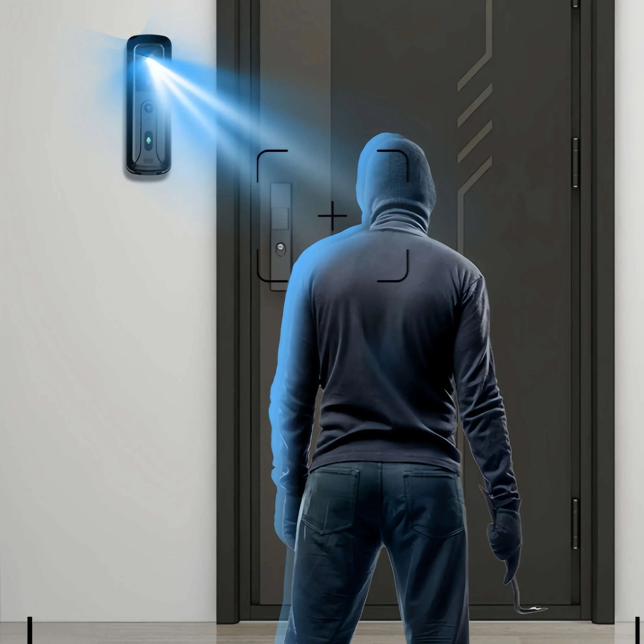 4.3 Inch IPS Smart Video Doorbell with Motion Alert - Image 3