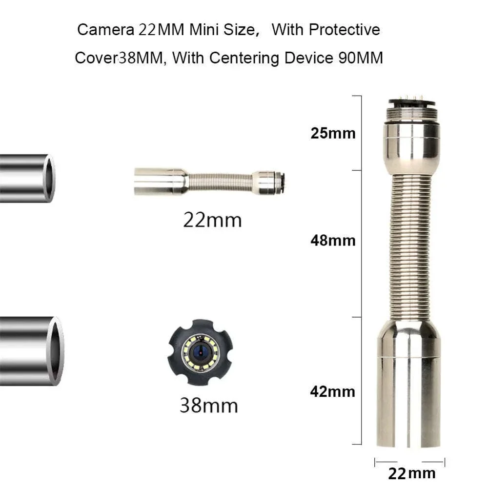 4.3" Sewer Pipe Inspection Camera with DVR Recording - Image 8