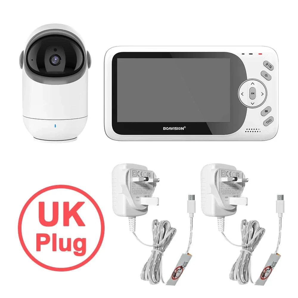 4.3” Wireless Baby Monitor with Pan-Tilt Camera - Image 20