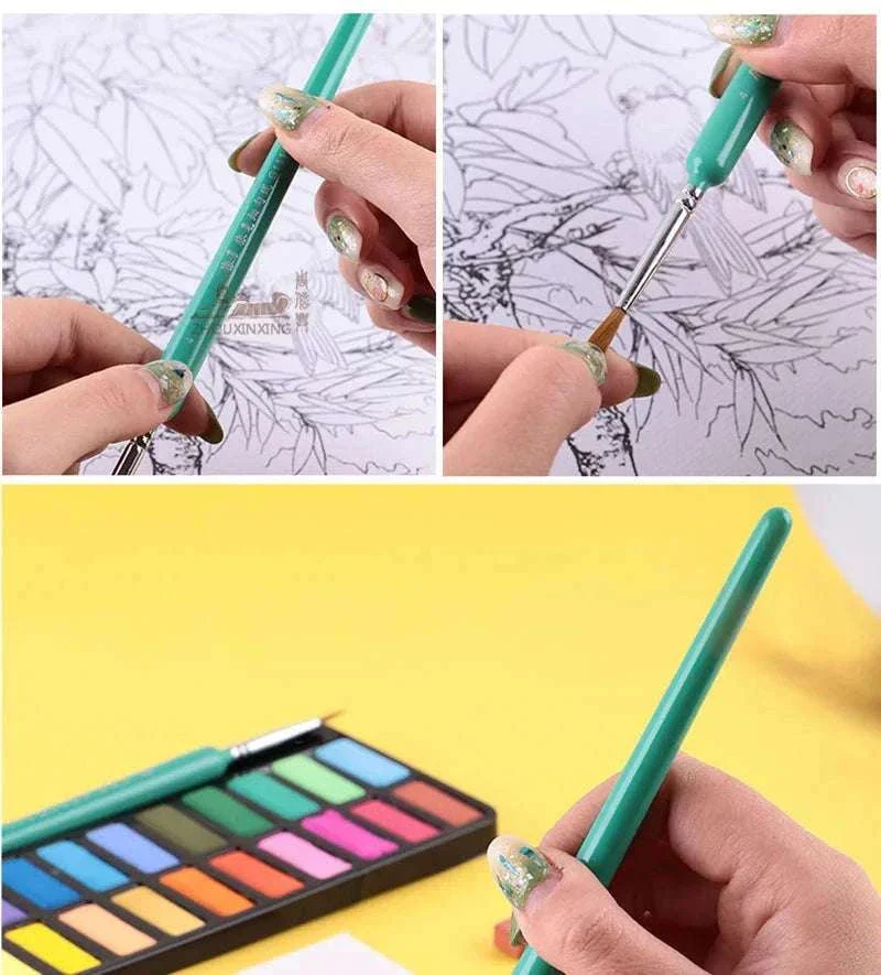 Miniature Hook Line Pen Set for Fine Detail Painting - Image 5