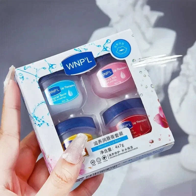 Moisturizing Lip Balm Set with Natural Hydrating Color - Image 5