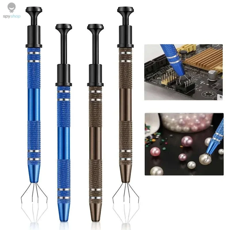 4-Claw IC Chip Extractor Tool for Precise Part Handling