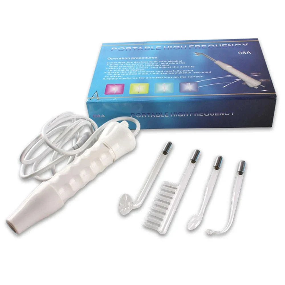 4-in-1 High Frequency Facial Wand for Acne, Wrinkles & Skin Tightening - Image 9