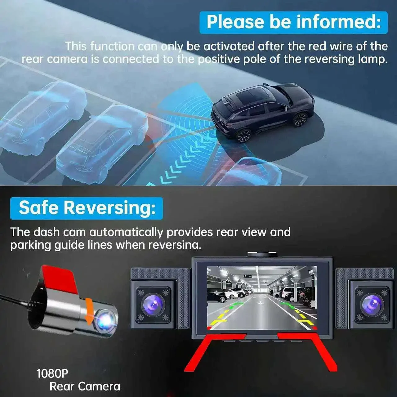 4-Channel 360° Dash Cam with WiFi, GPS and Rear Camera - Image 13
