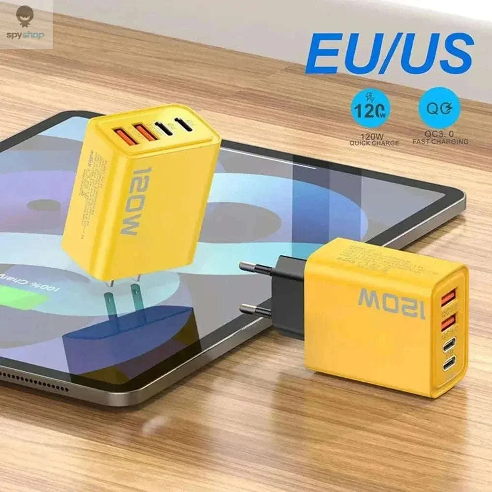 USB C PD 4-Port Fast Charging Charger with Quick Charge 3.0 - Image 4