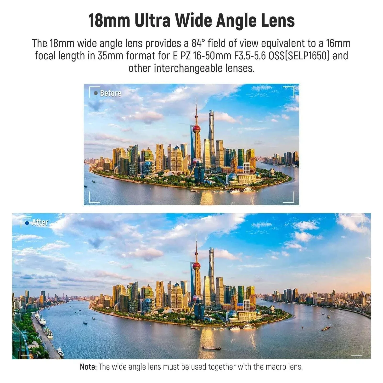 40.5mm 2-in-1 Wide Angle & 10X Macro Lens for Sony ZV-E10 ZV-1F - Image 9