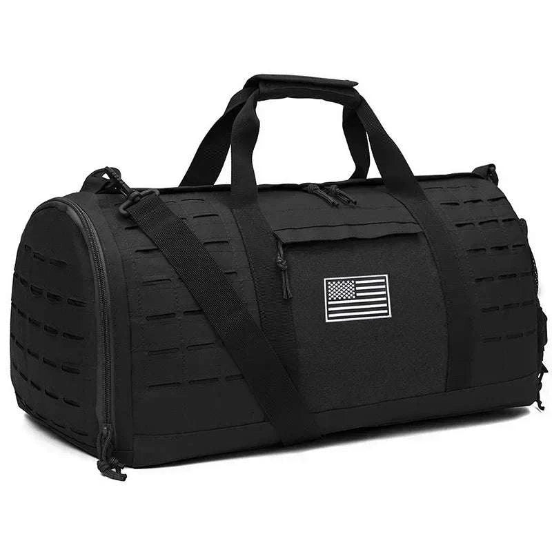 40L Tactical Travel Backpack with Shoe Compartment and MOLLE Webbing - Image 11