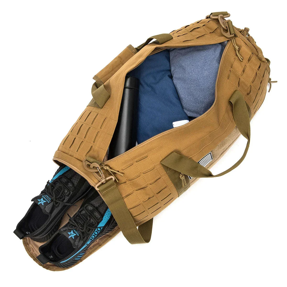 40L Tactical Travel Backpack with Shoe Compartment and MOLLE Webbing - Image 24