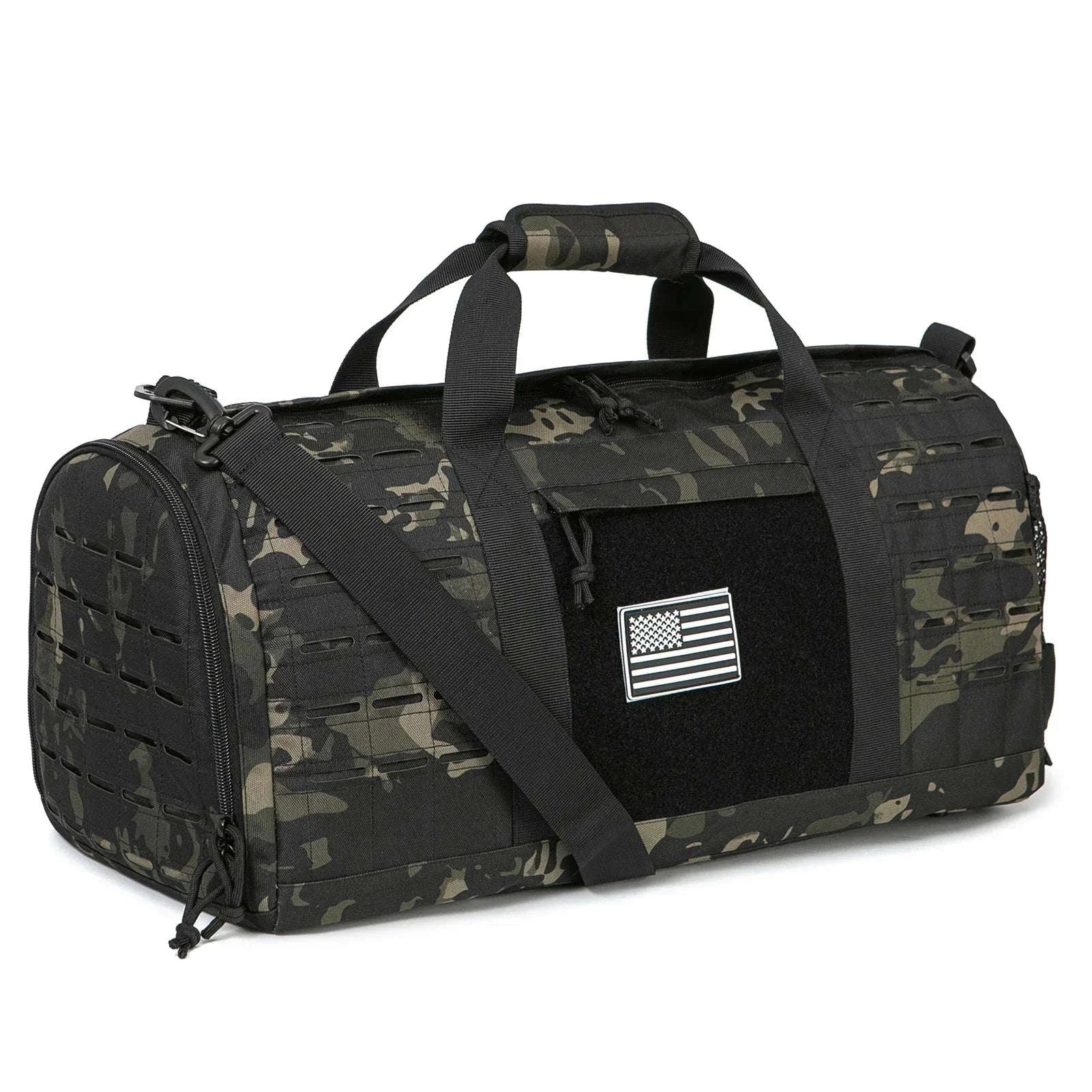 40L Tactical Travel Backpack with Shoe Compartment and MOLLE Webbing - Image 27