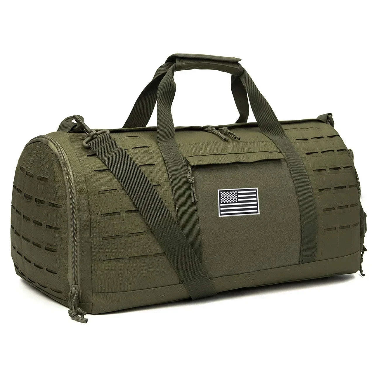 40L Tactical Travel Backpack with Shoe Compartment and MOLLE Webbing - Image 28