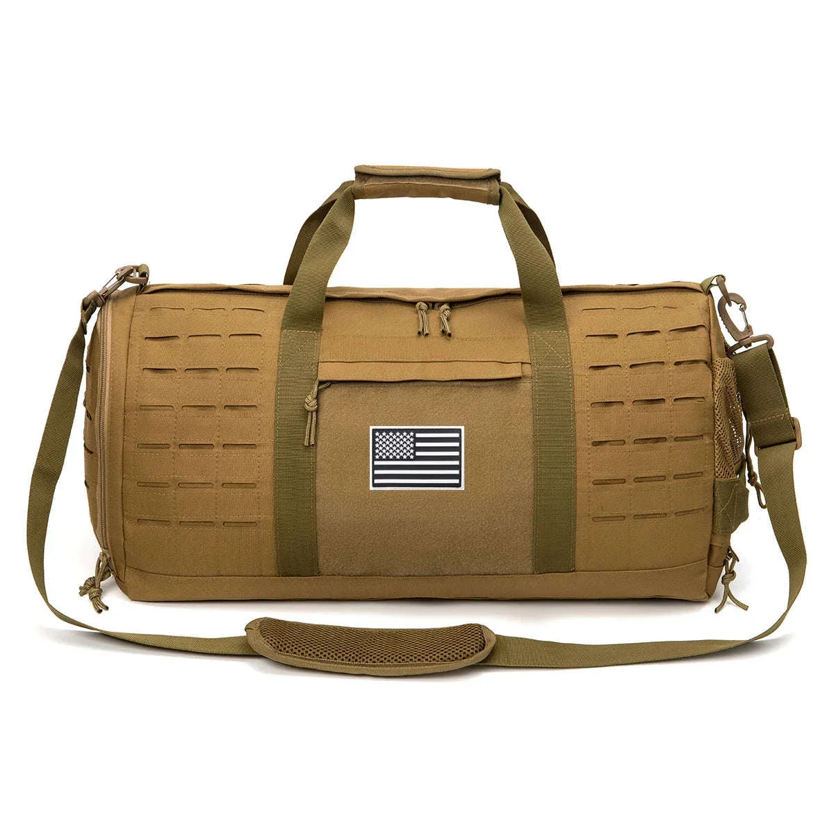 40L Tactical Travel Backpack with Shoe Compartment and MOLLE Webbing - Image 3