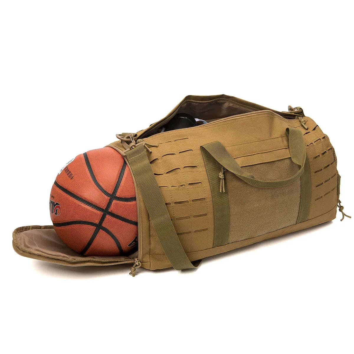 40L Tactical Travel Backpack with Shoe Compartment and MOLLE Webbing - Image 5