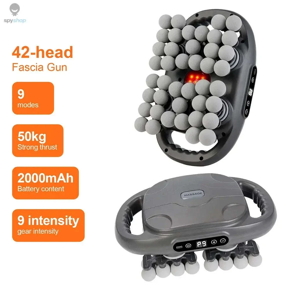 42-Head Fascia Gun High-Frequency Massage Gun - Image 10