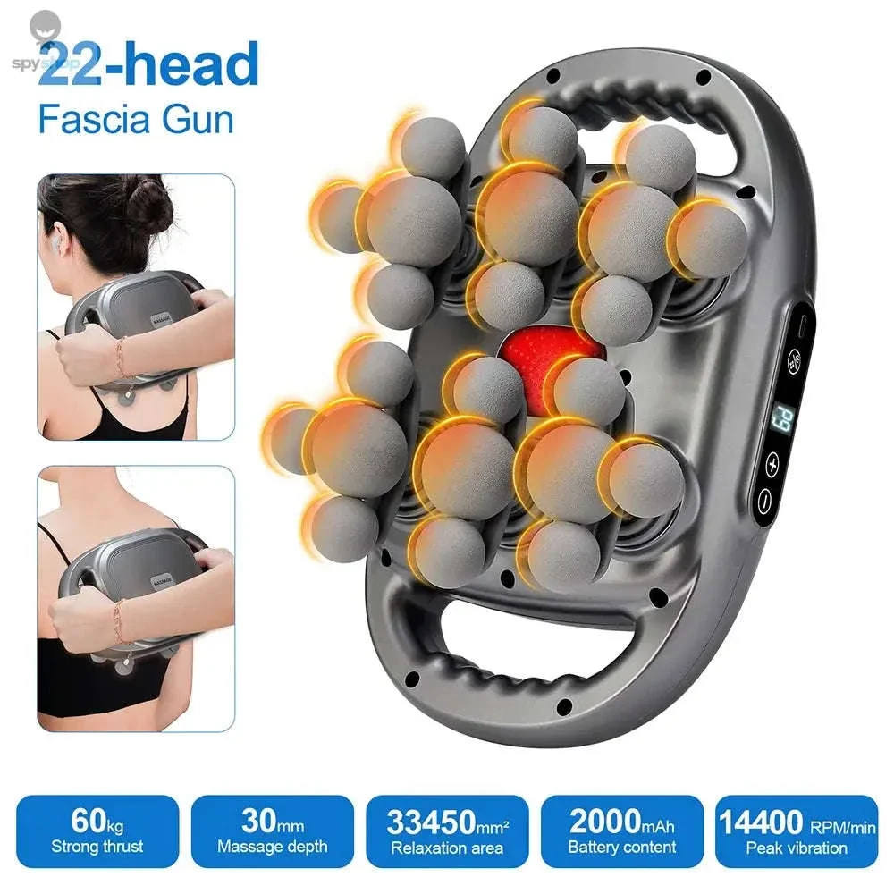42-Head Fascia Gun High-Frequency Massage Gun - Image 21