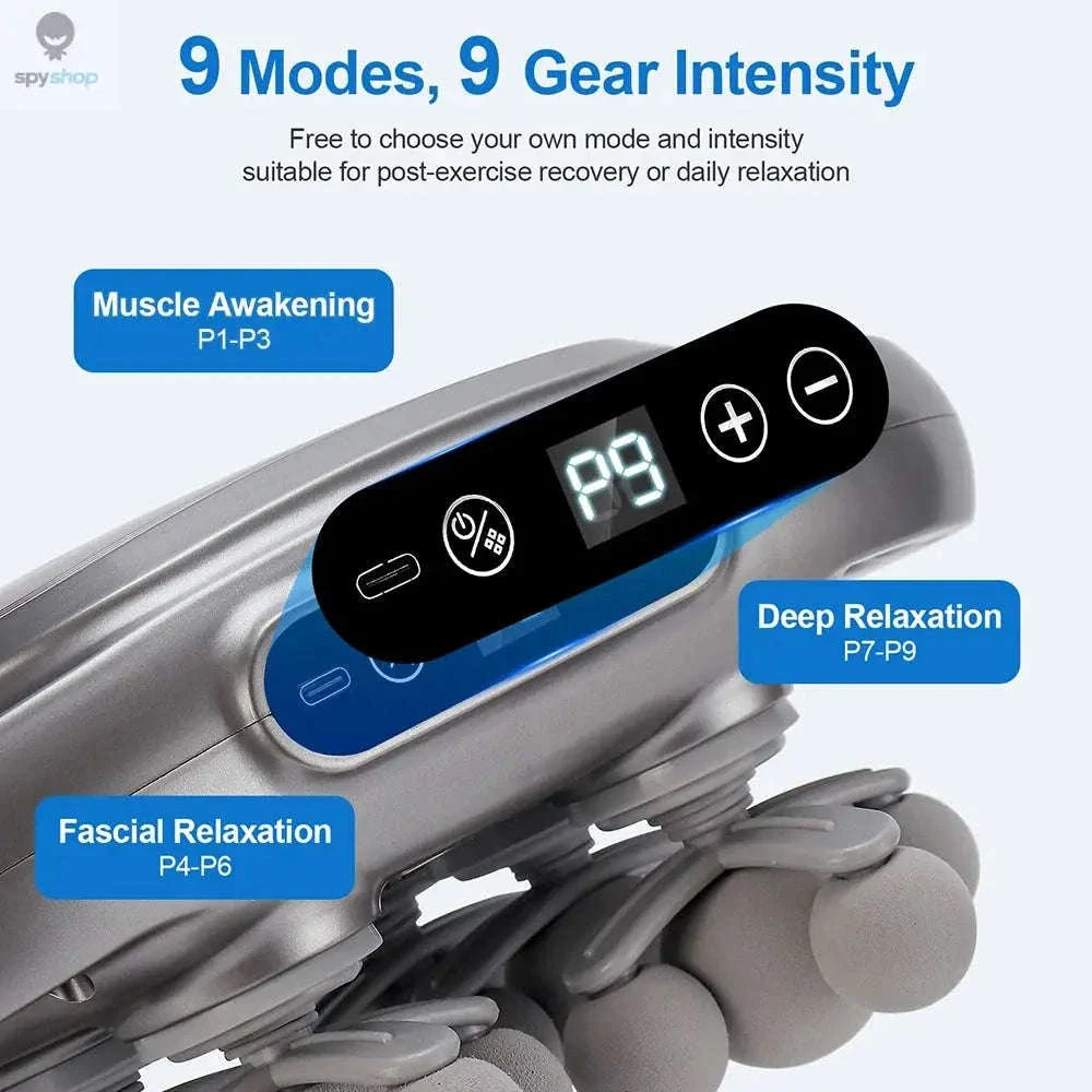 42-Head Fascia Gun High-Frequency Massage Gun - Image 24
