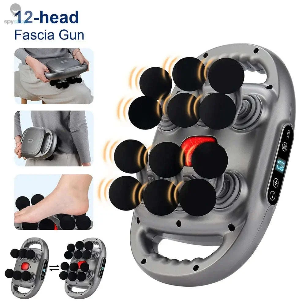 42-Head Fascia Gun High-Frequency Massage Gun - Image 36
