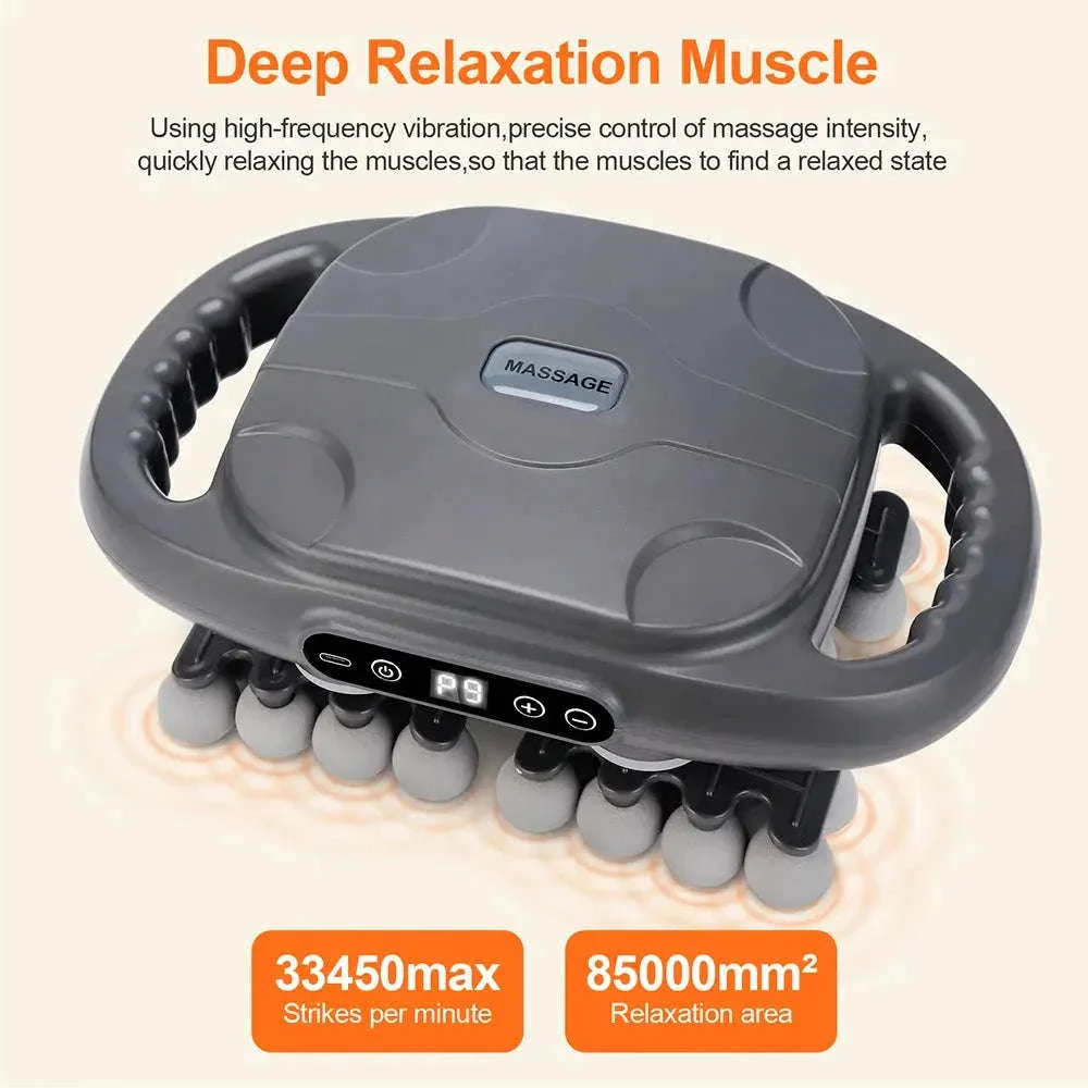 42-Head Fascia Gun High-Frequency Massage Gun - Image 4