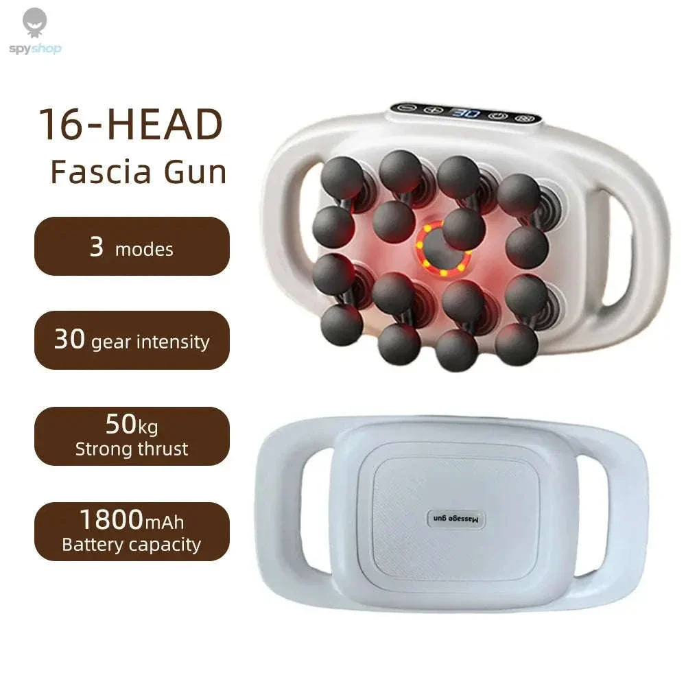 42-Head Fascia Gun High-Frequency Massage Gun - Image 41
