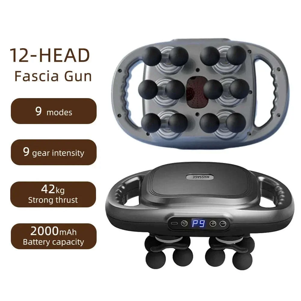 42-Head Fascia Gun High-Frequency Massage Gun - Image 54