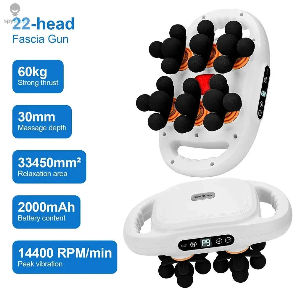 42-Head Fascia Gun High-Frequency Massage Gun - Image 57