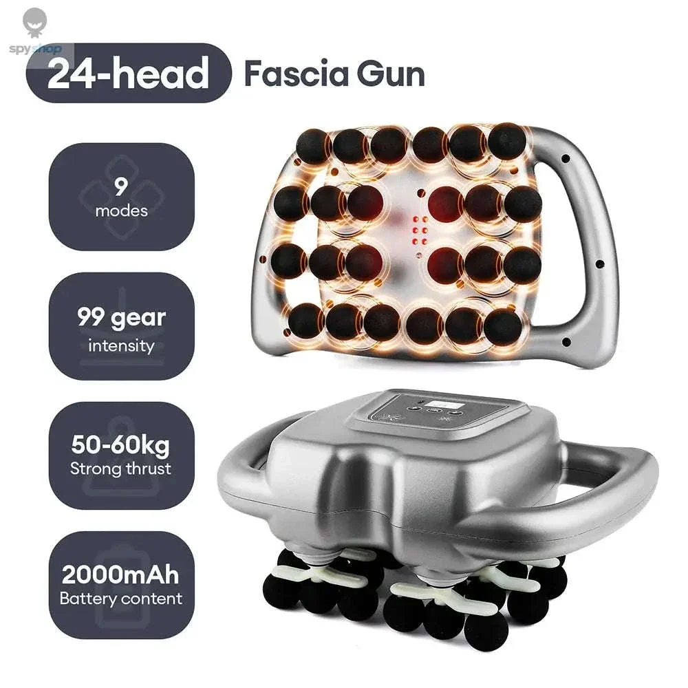 42-Head Fascia Gun High-Frequency Massage Gun - Image 59