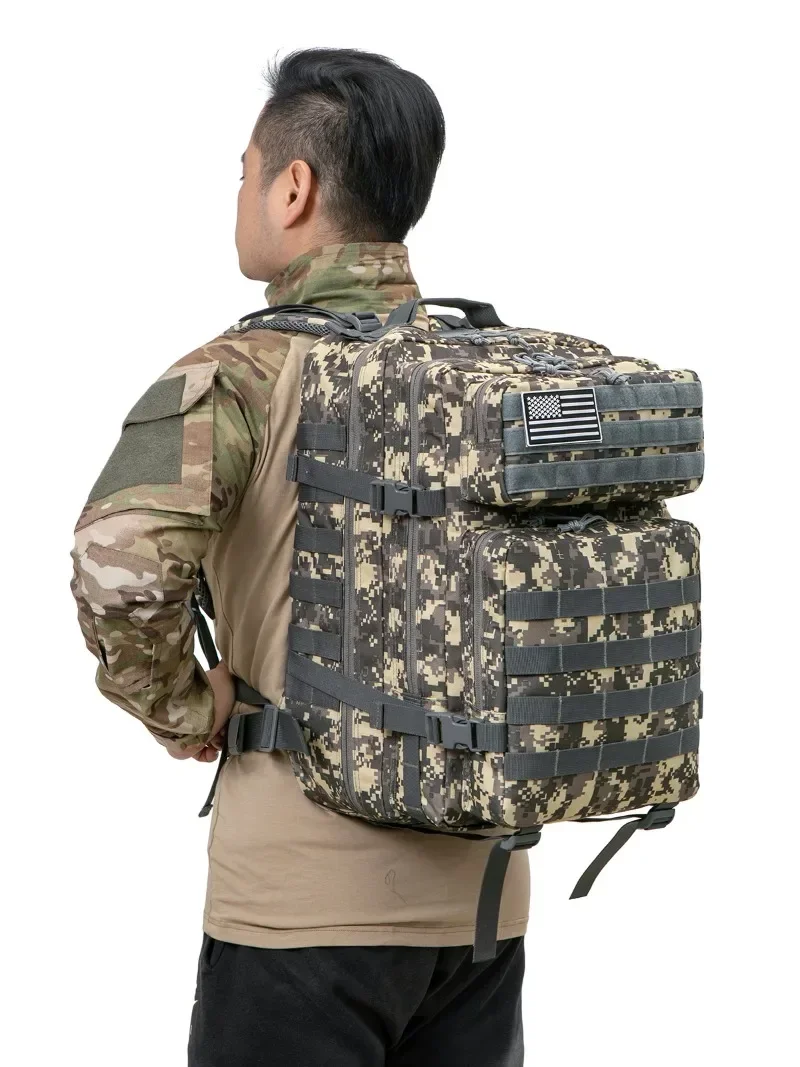 45L Large Capacity Tactical Backpack for Hiking, Camping, Gym and Trekking - Image 14