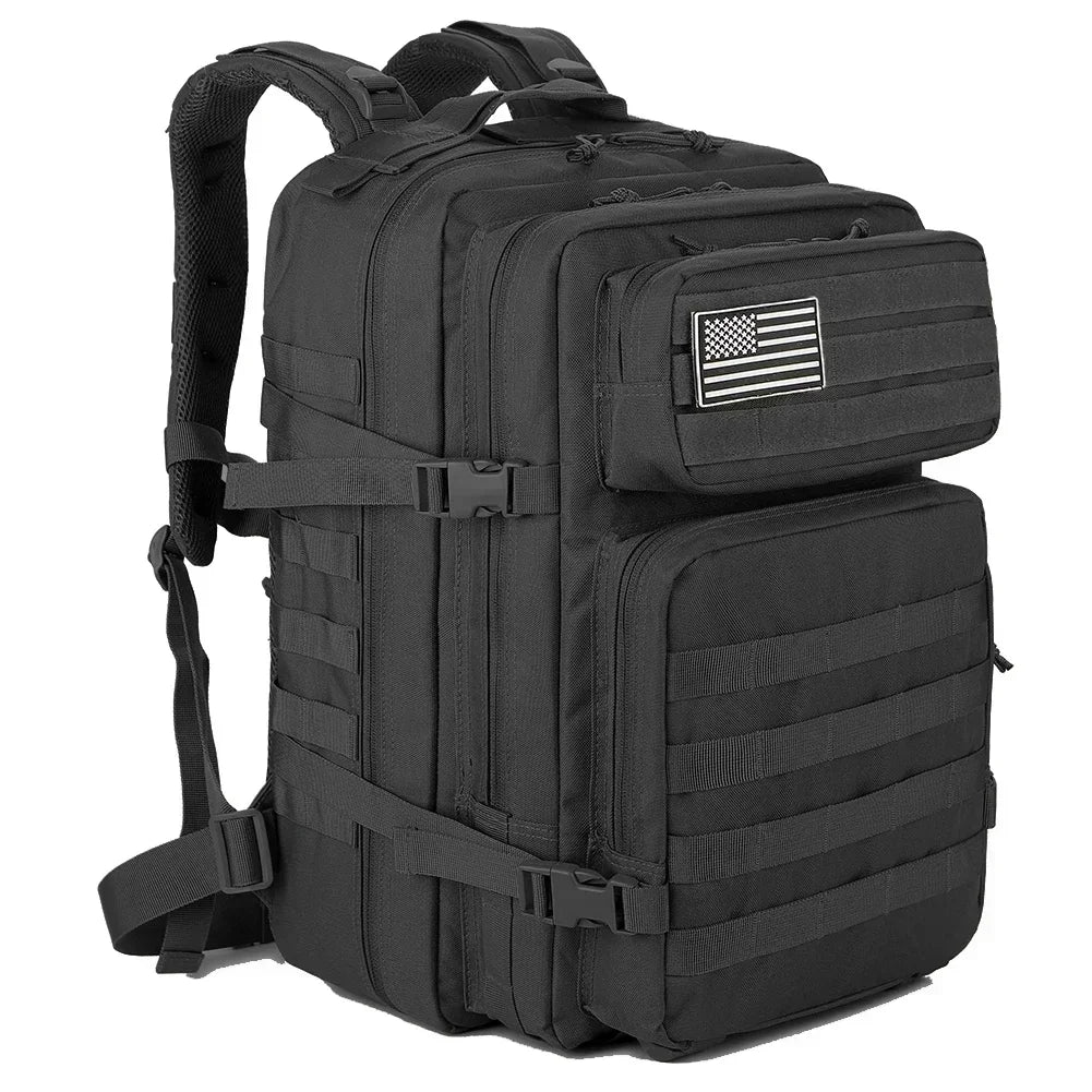 45L Large Capacity Tactical Backpack for Hiking, Camping, Gym and Trekking - Image 41