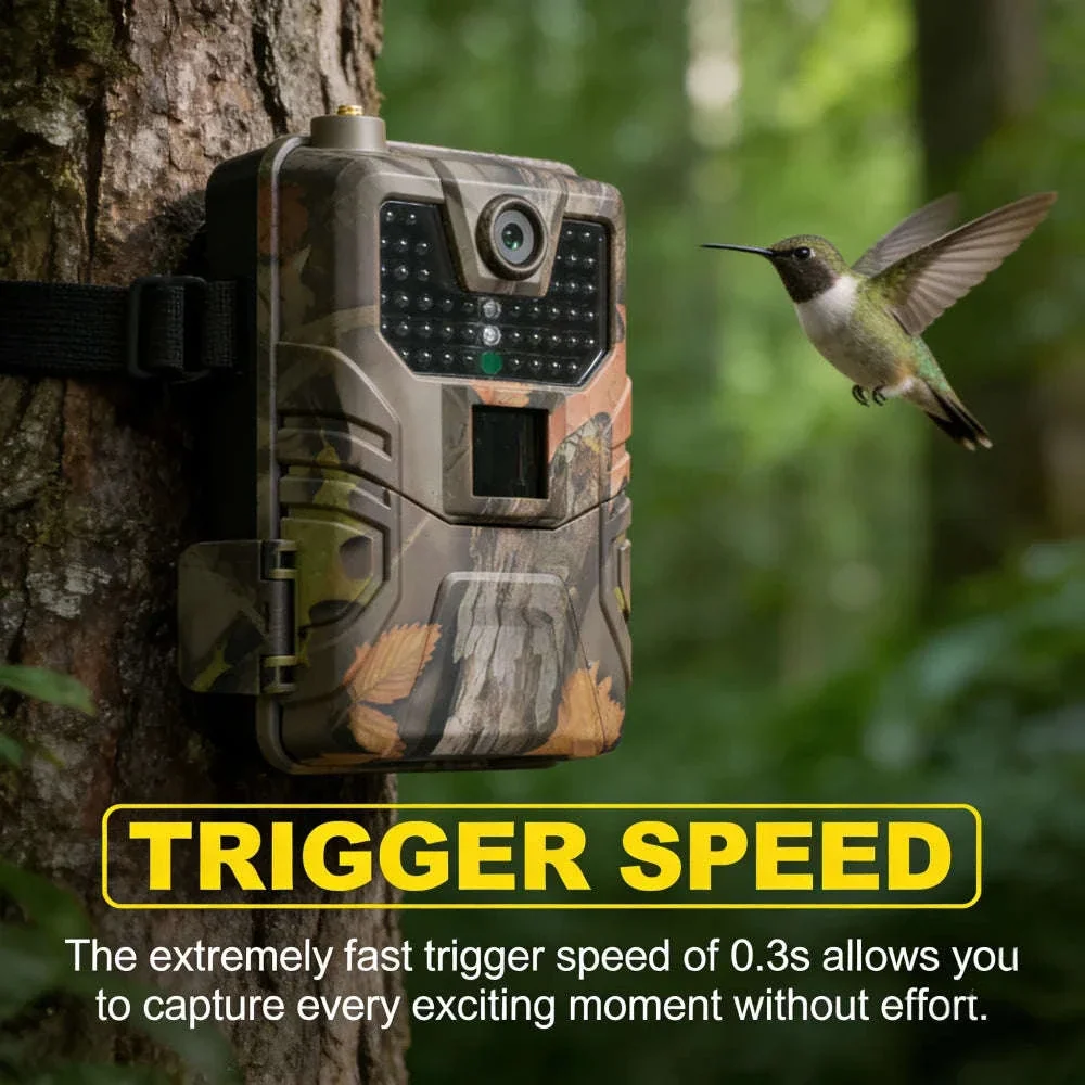 SuntekCam HC-900 Pro 4G LTE Trail Camera with App Control - Image 3