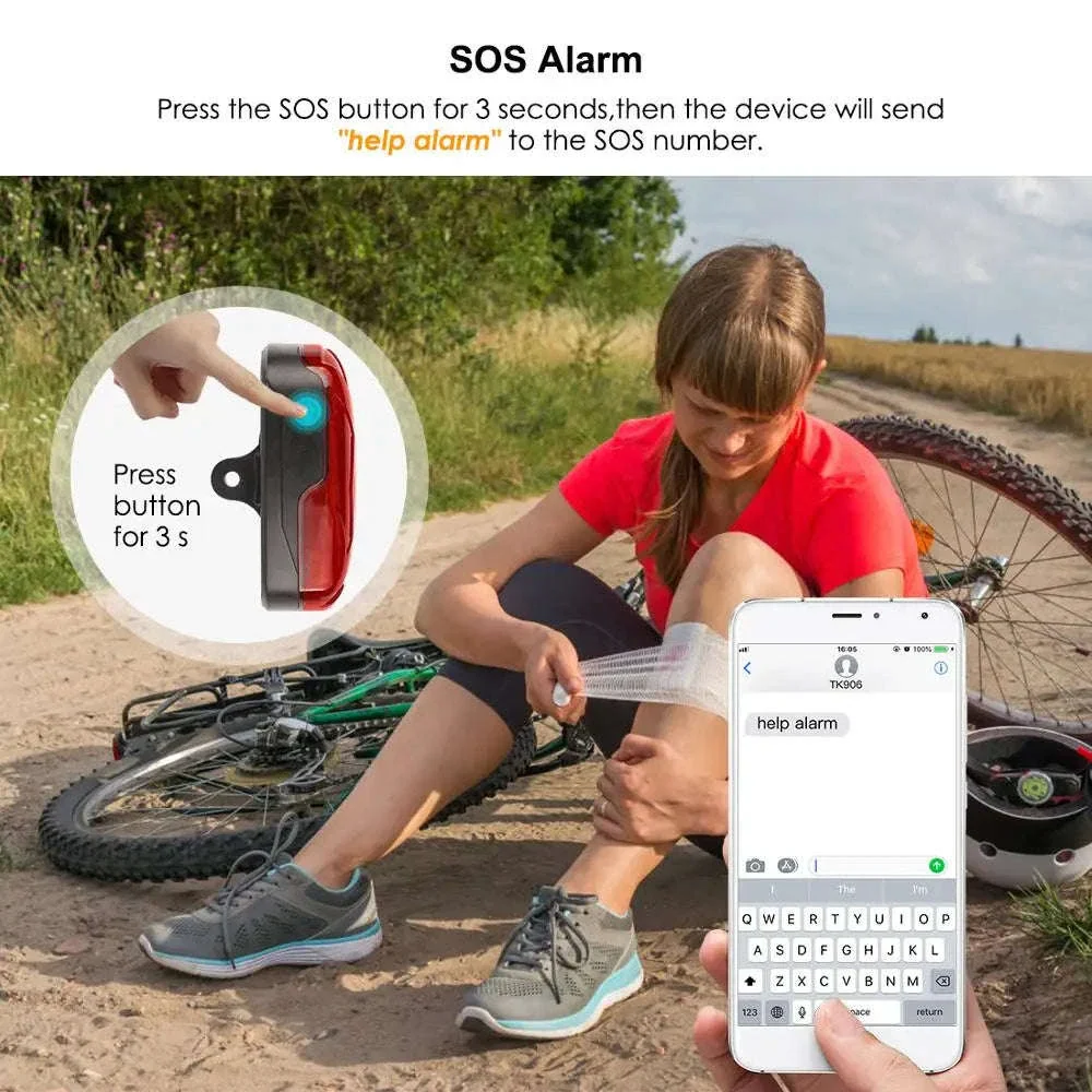 4G Bicycle GPS Tracker TK906 with Real-Time Tracking & Long Standby - Image 2