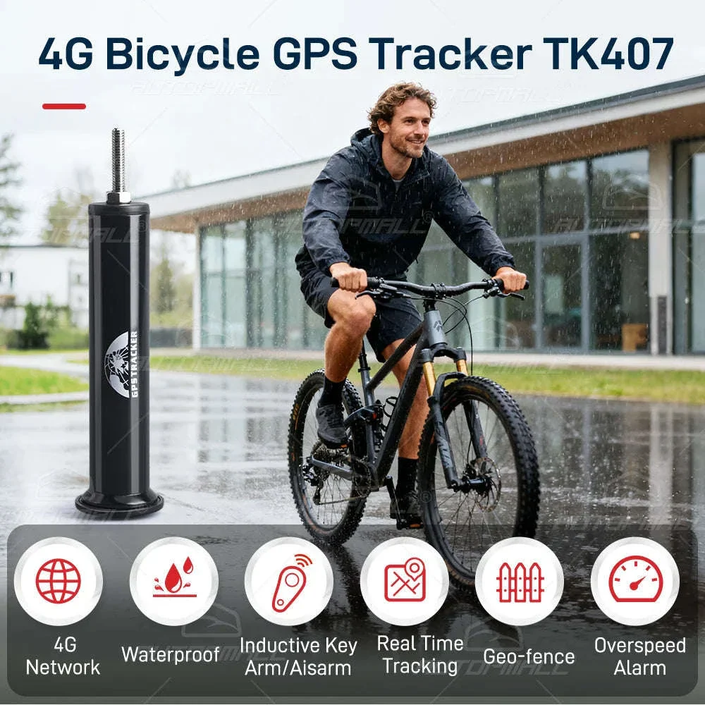 4G Bike GPS Tracker TK407 with Real-Time Alerts - Image 6