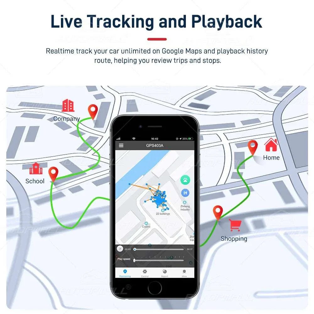4G GPS Bike Tracker TK407 Waterproof Real-Time Anti-Theft Device - Image 8