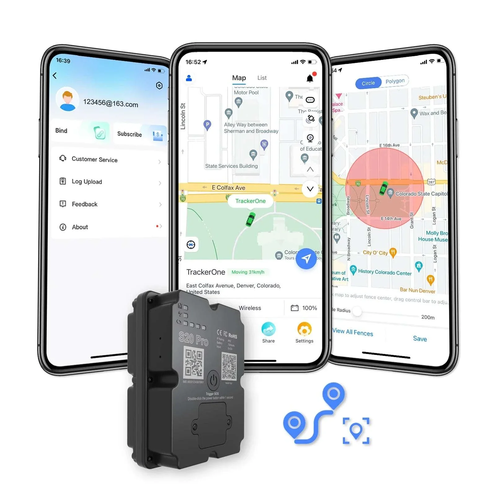 4G GPS Vehicle Tracker with Real-Time Tracking & Long Battery Life