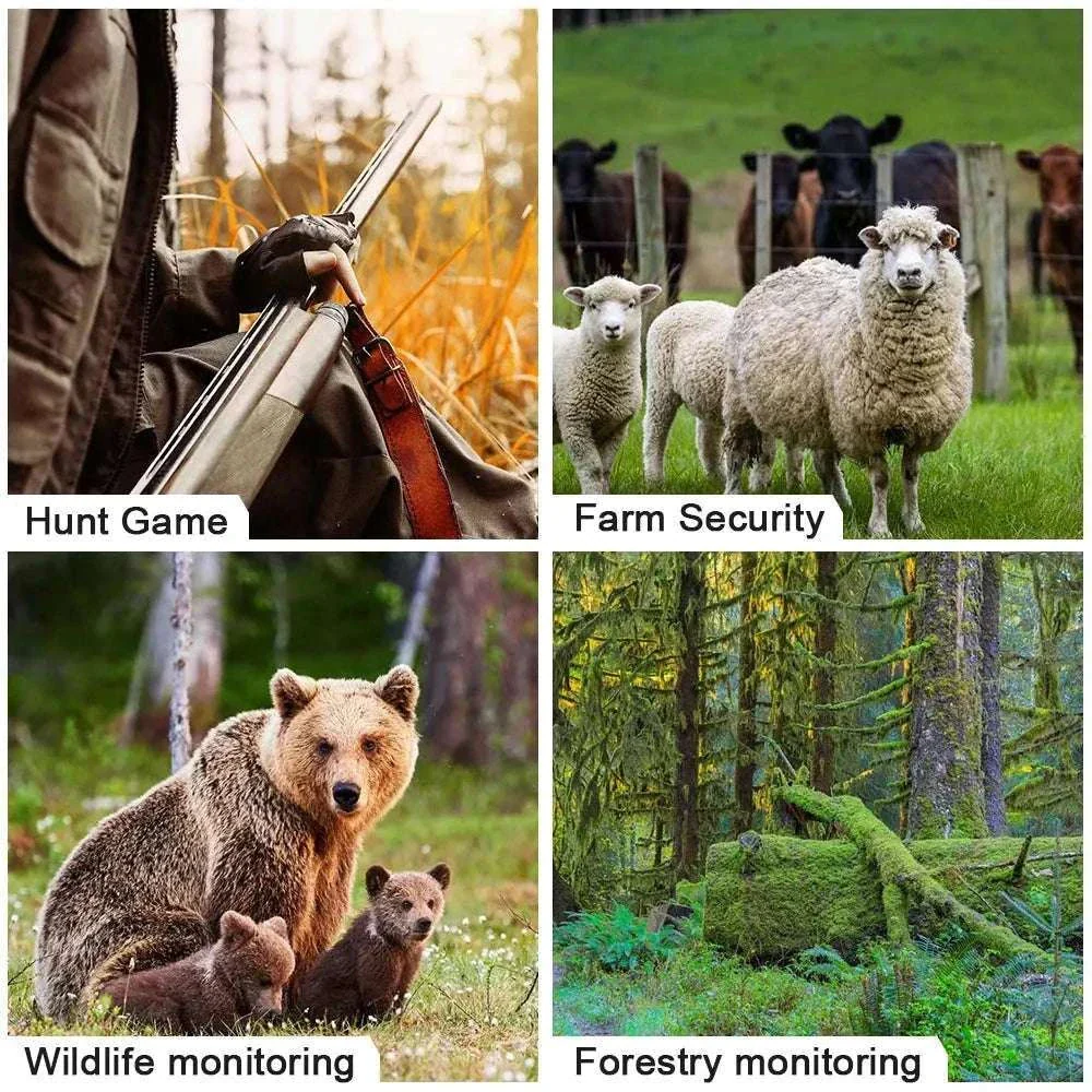 4G LTE Hunting Trail Camera with Solar Panel for Remote Wildlife Monitoring - Image 4