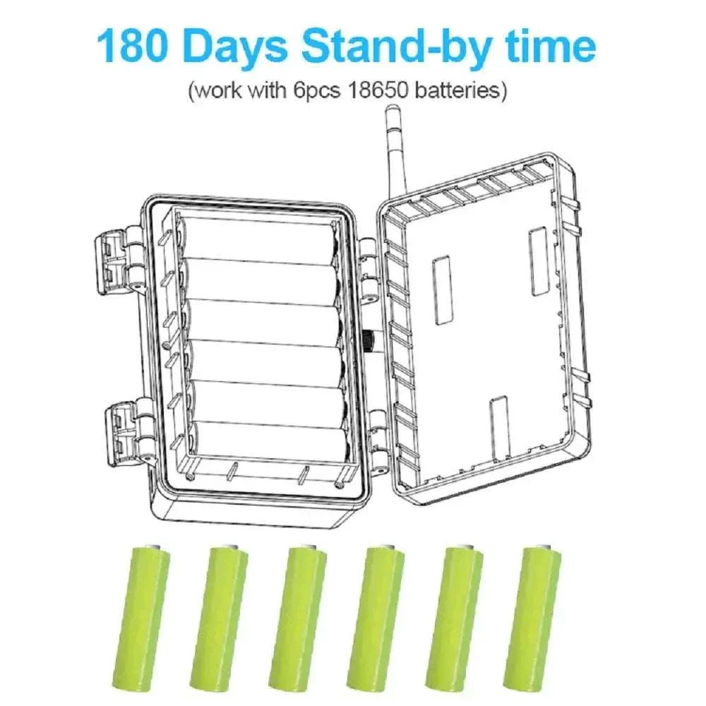 4G LTE Hunting Trail Camera with Solar Panel for Remote Wildlife Monitoring - Image 6