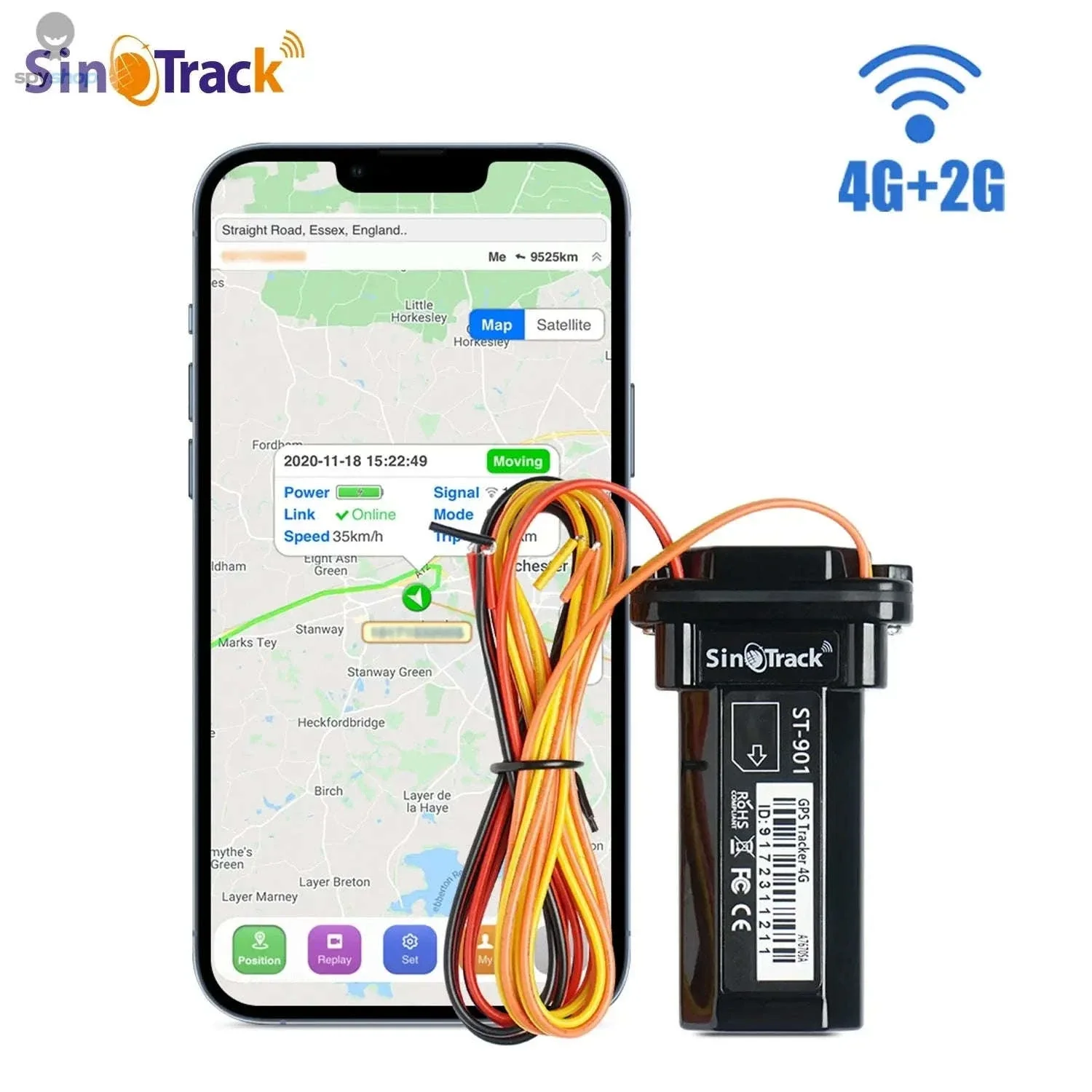 SinoTrack ST-901L 4G Mini GPS Tracker for Vehicle Security