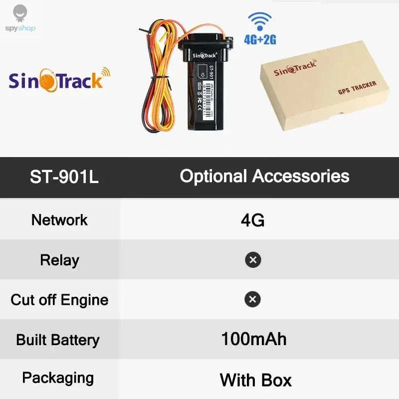SinoTrack ST-901L 4G Mini GPS Tracker for Vehicle Security - Image 21