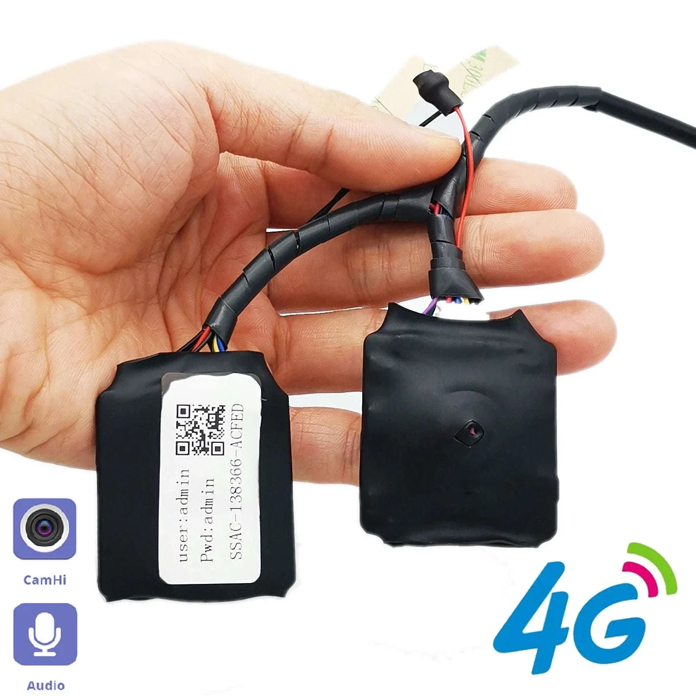 4G SIM IP Camera Module with 5MP Pinhole Lens
