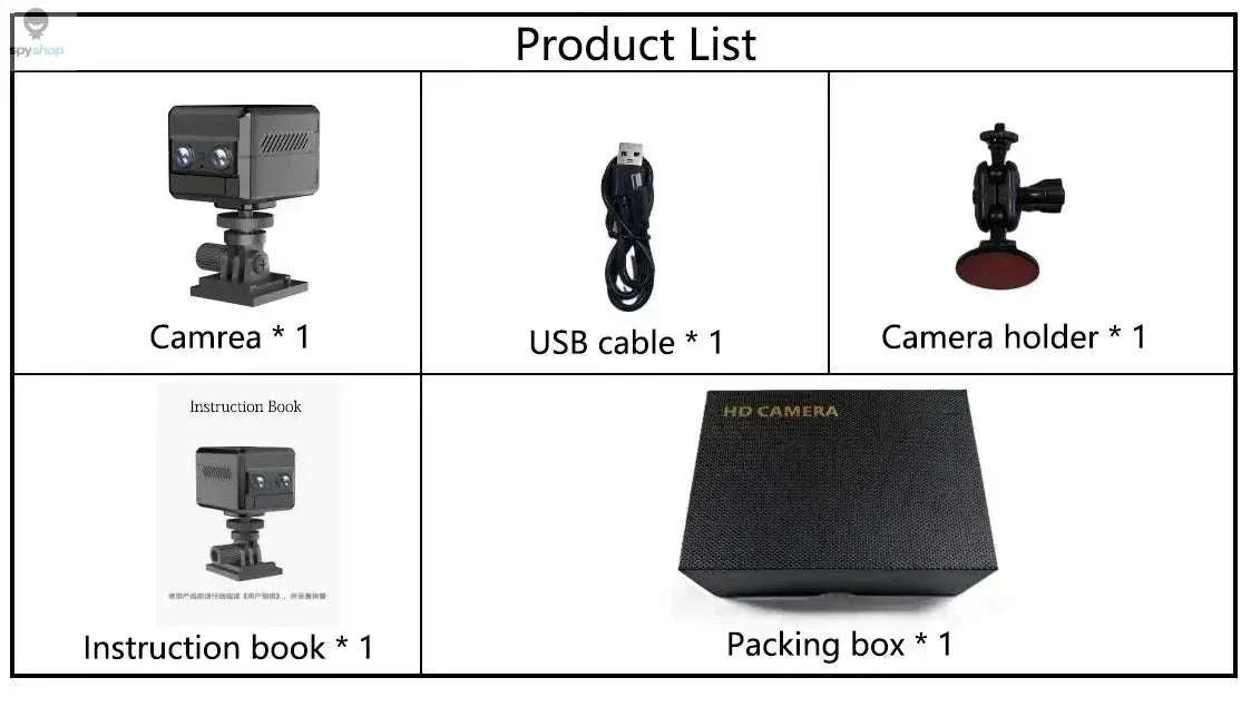 4G Mini 4K Dual-Lens Camera with 6X Zoom and Night Vision - Image 19