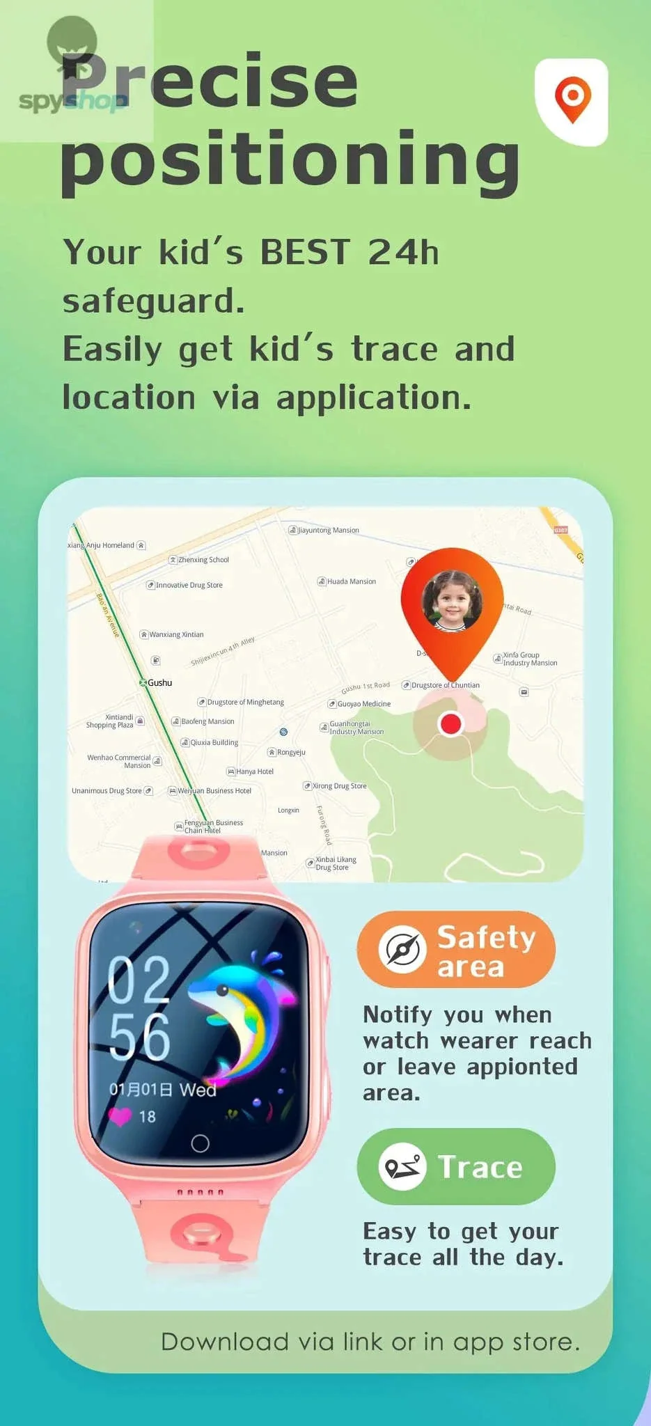 4G Kids Smart Watch with GPS, Video Calls, and SOS Alerts - Image 15