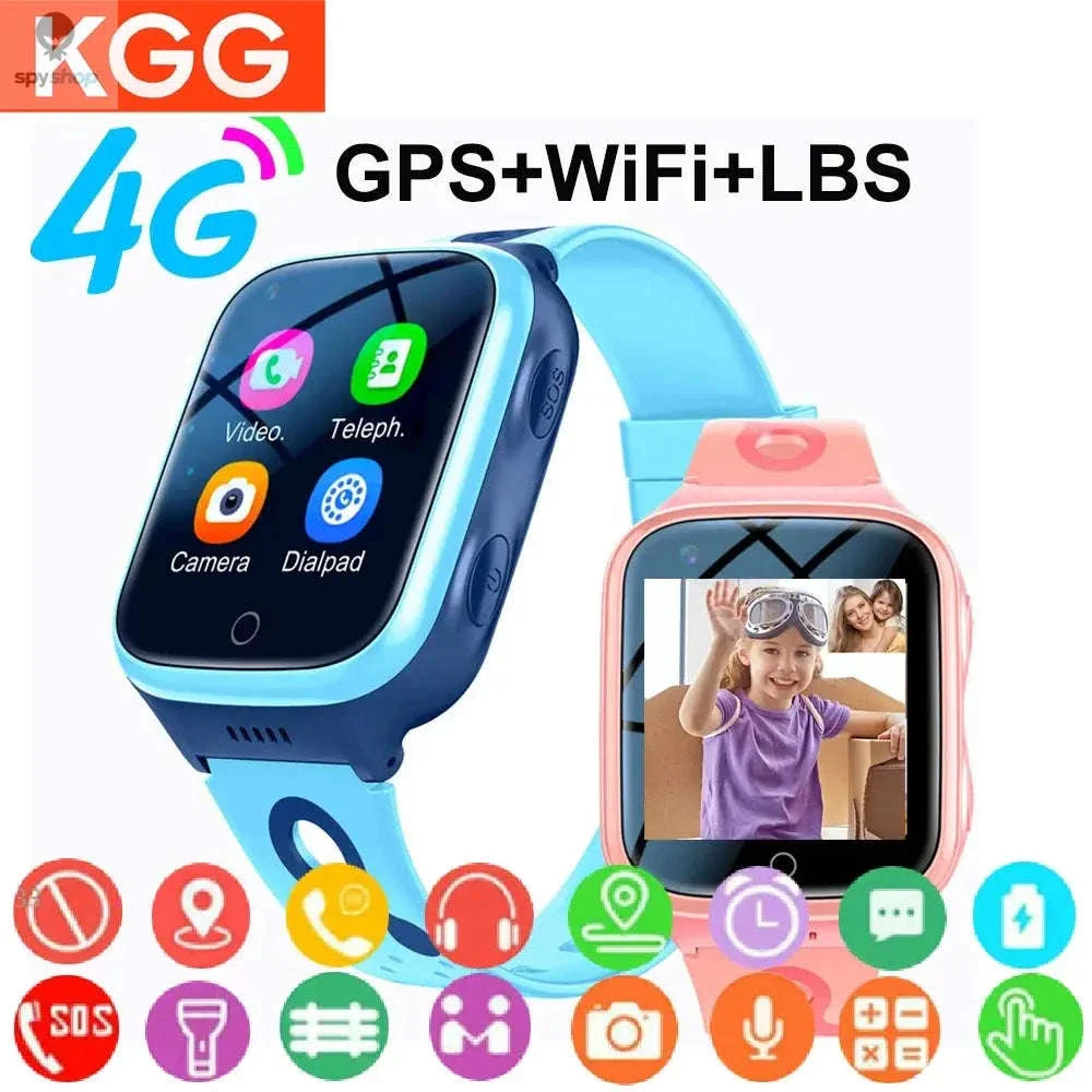 4G Kids Smart Watch with GPS, Video Calls, and SOS Alerts - Image 2