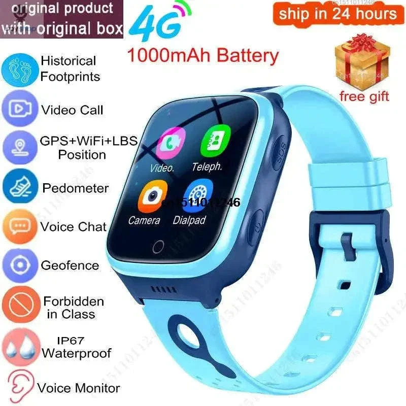 4G Kids Smart Watch with GPS, Video Calls, and SOS Alerts - Image 26