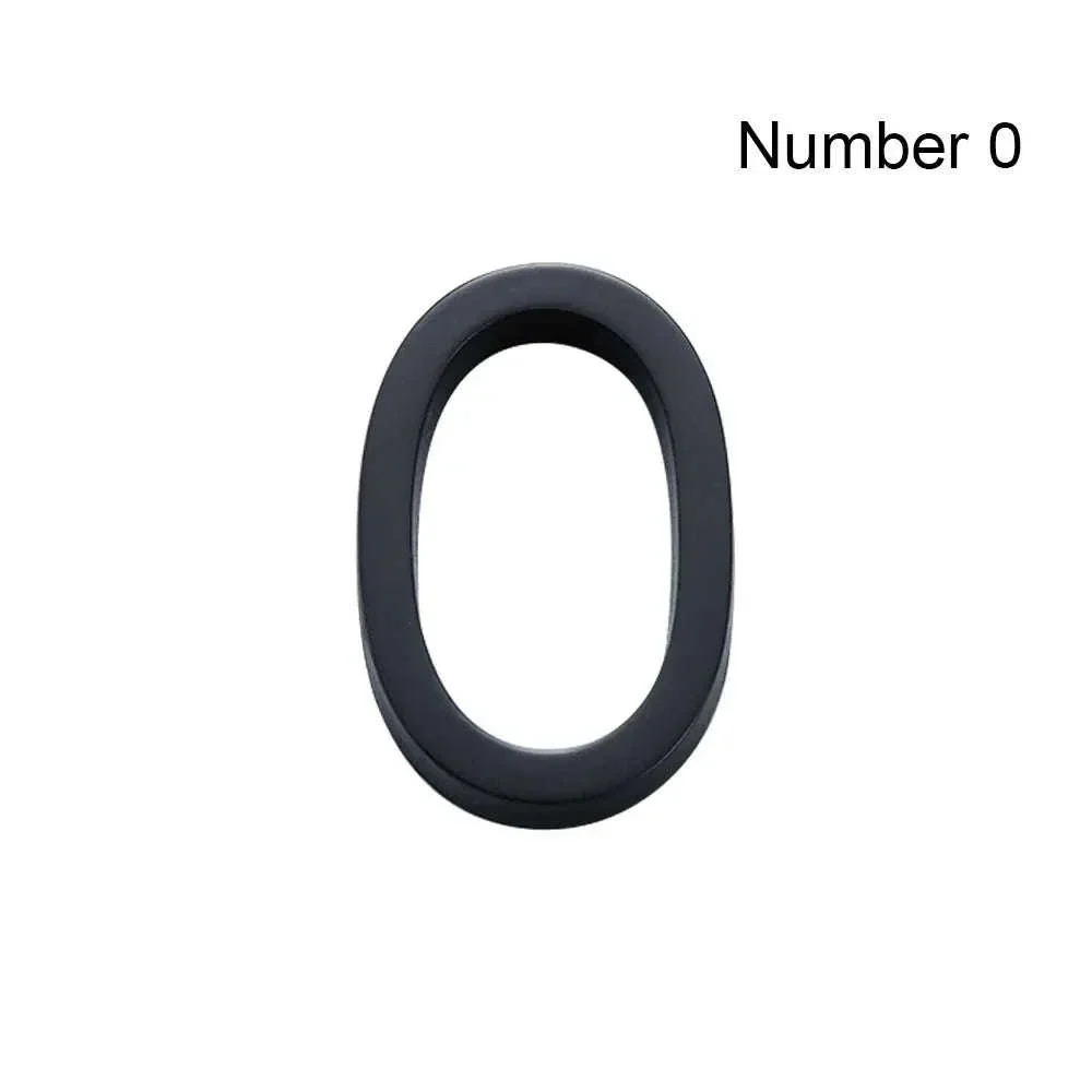 3D Black Acrylic House Number Tag for Modern Curb Appeal - Image 16