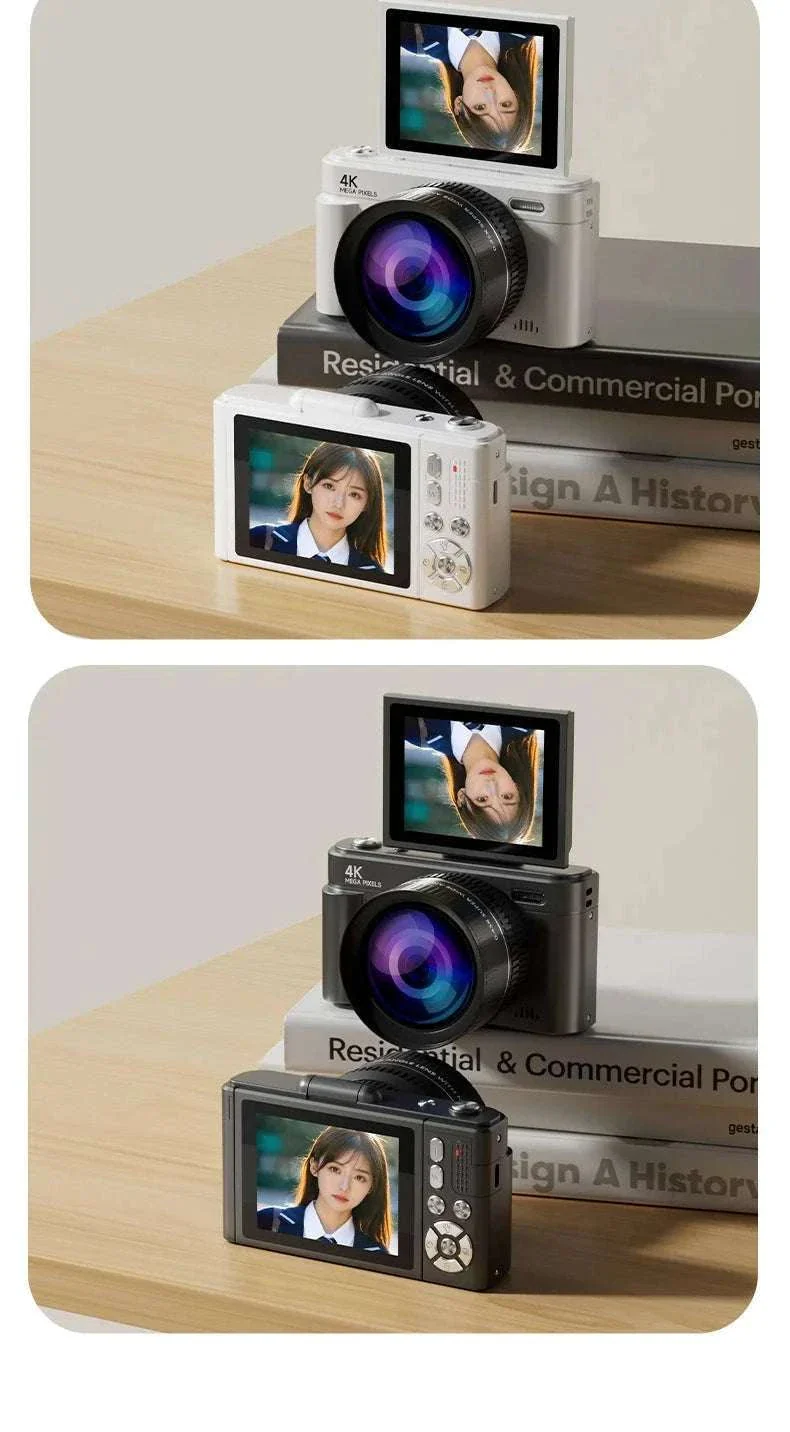 4K 64MP Retro Compact Digital Camera with 18X Zoom - Image 24